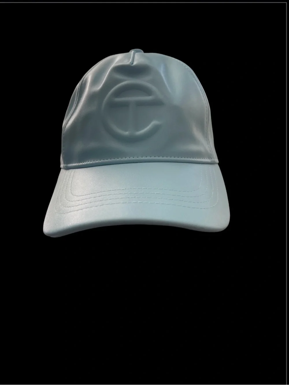 Telfar Logo Embossed Hat - Pool Blue- Classic Adjustable Style